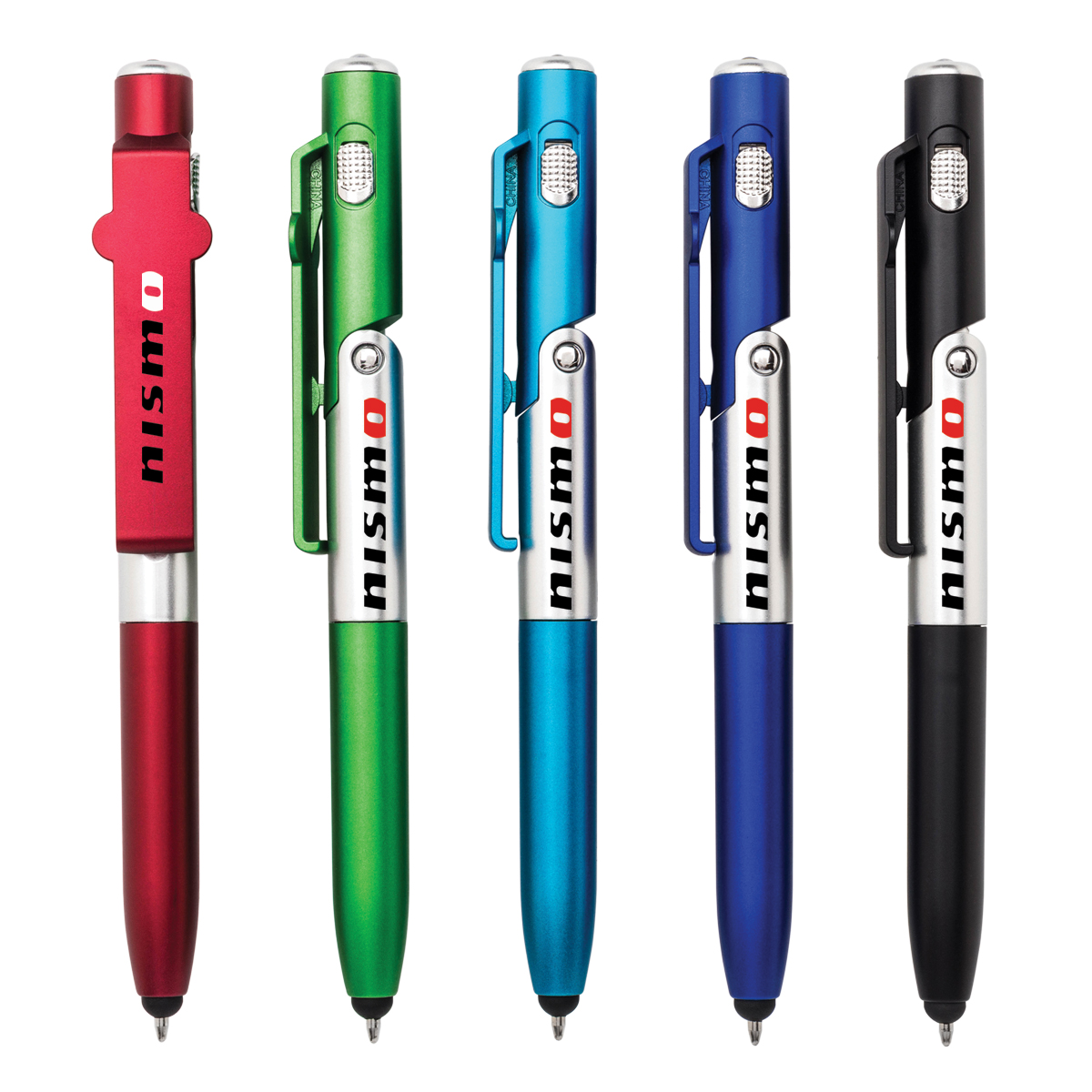 BROOKLINE 4 IN 1 BALLPOINT PEN W/ STYLUS